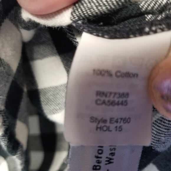 Madewell buffalo check boyshirt flannel - Picture 7 of 8